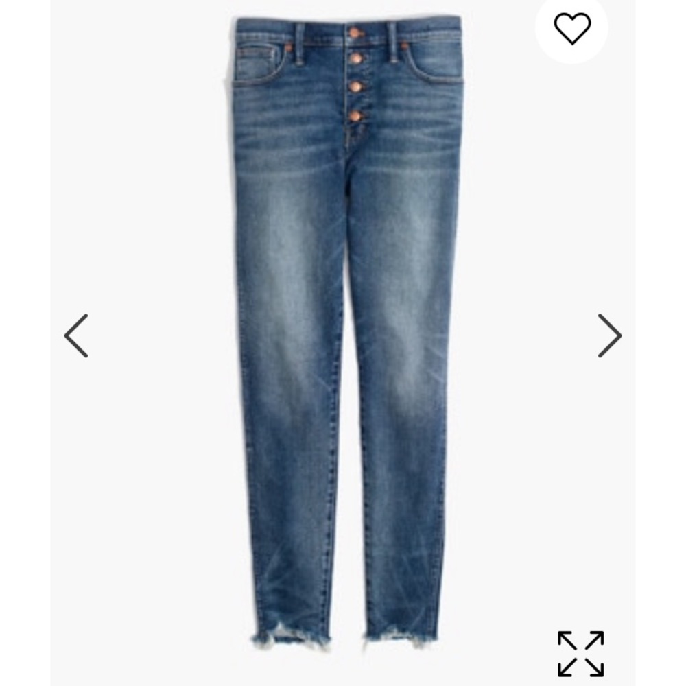 Madewell size 24 High-Rise Skinny Jeans - like new